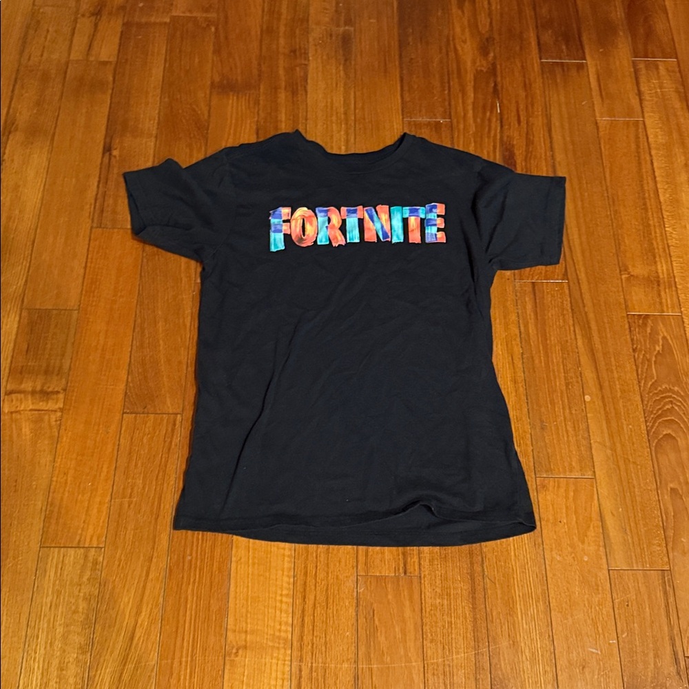 Fortnite Kids Short Sleeve Tee - Black
